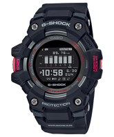G-Shock Men's Digital Watch, Sporty Design Black Dial Black Resin Band With Bluetooth Connectivity, GBD-100-1DR